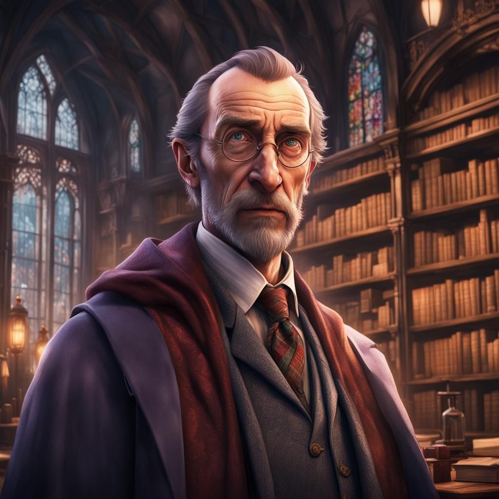 Detailed Portrait of Professor Lupin by Greg Rutkowski