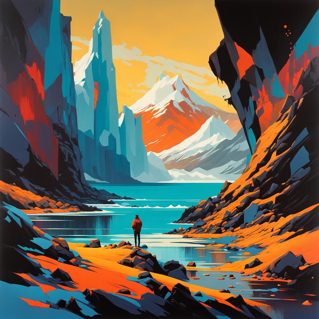 Mountains & Ocean Meet