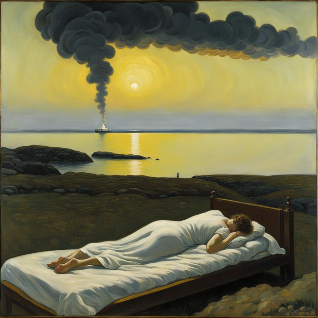 "There is no pain, you are receding. A distant ship, smoke on the horizon" - Pink Floyd: "Comfortably Numb"