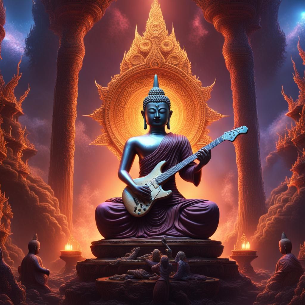 Buddha Rocks Out: Thai Concert in Holy Light