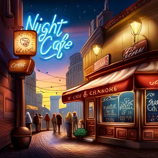 Night cafe
