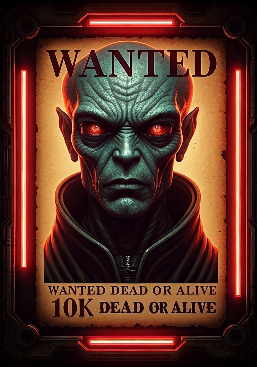 Deadly Duranz: Wanted Alien Space Pirate in Retrofuturistic....