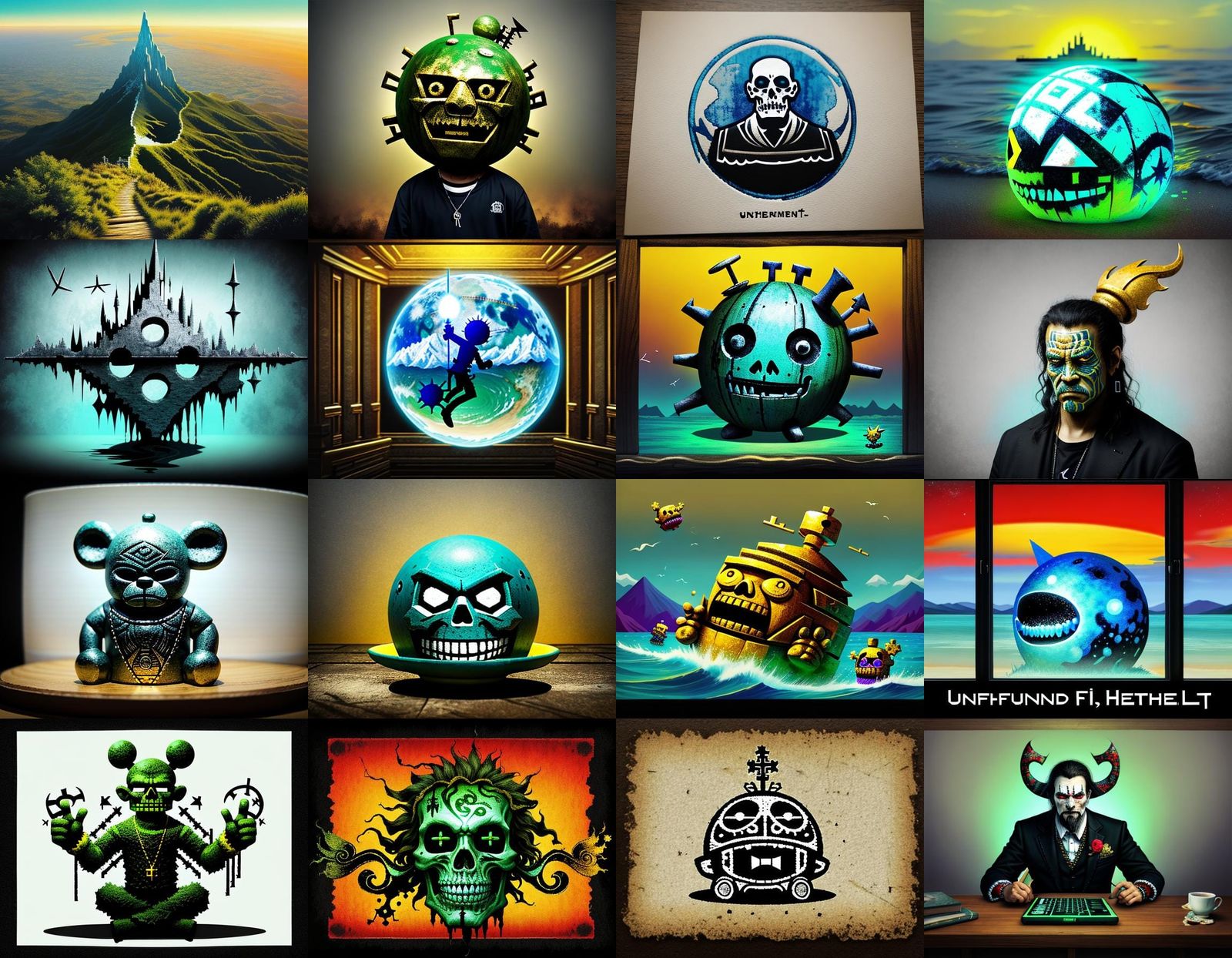 AI Generated Image From Undefined Prompt