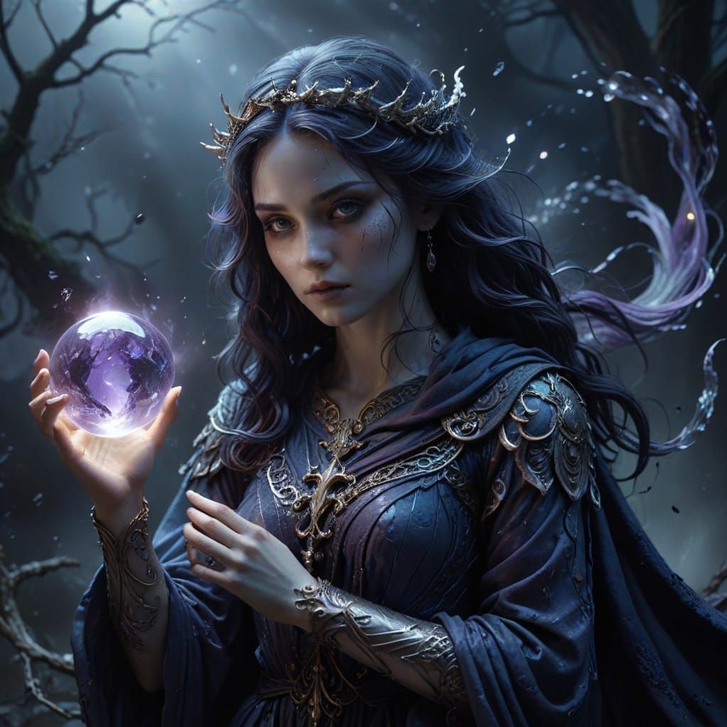 Fallen Saint Dissolving into Ethereal Mist