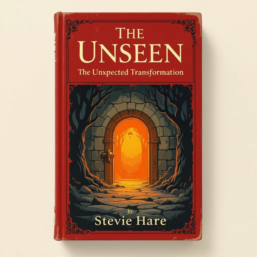 Dark Fantasy Book Cover: The Unseen Transformation