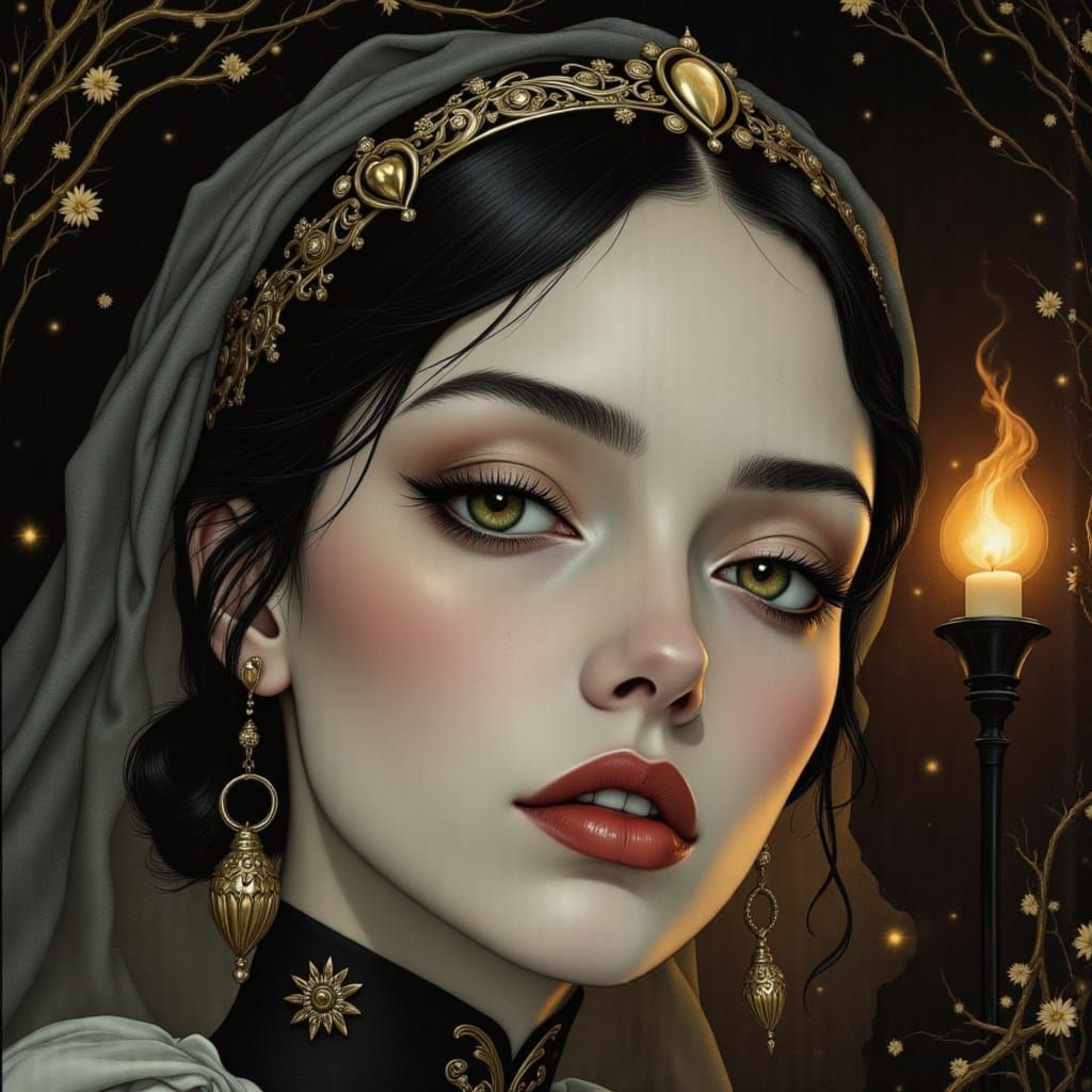 Lempicka's Moody Surrealist Goddess