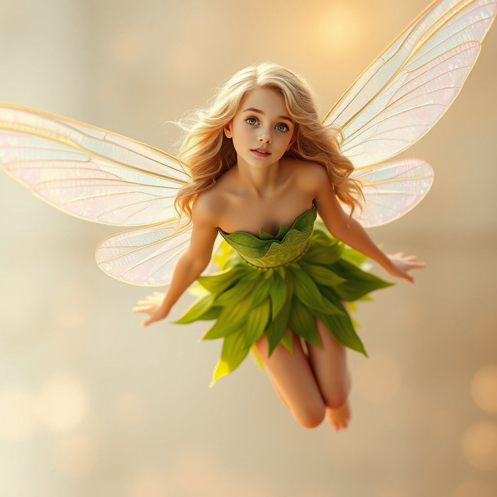 Enchanted Fairy in Ethereal Glow