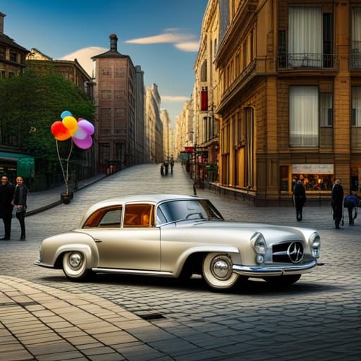 Balloon Car Inspired by Jeff Koons