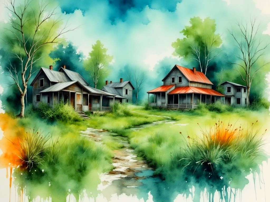 Ramshackle in the Forest