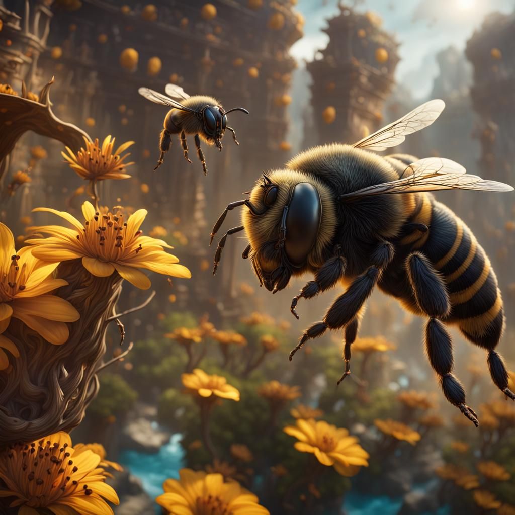 Eusocial Fantasy Race Concept Art