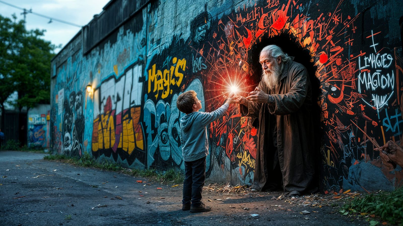 Leonardo da Vinci Mural Offers Magic Pencils