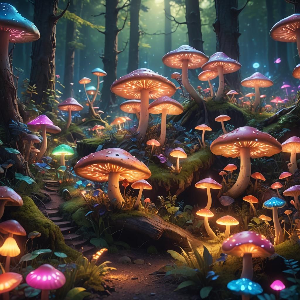 Magical Forest Music Festival Concept Art