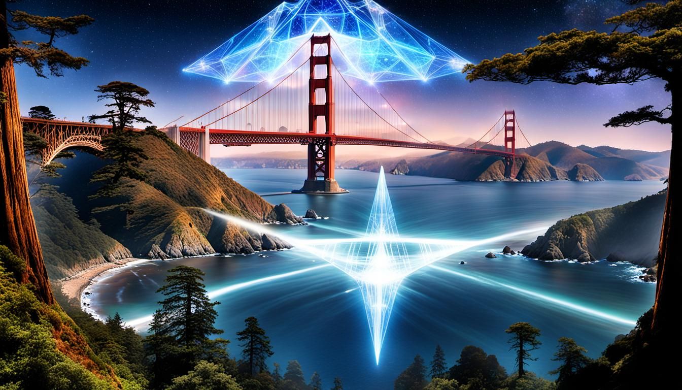 Pleiadian Mothership Over San Francisco: Galactic Federation