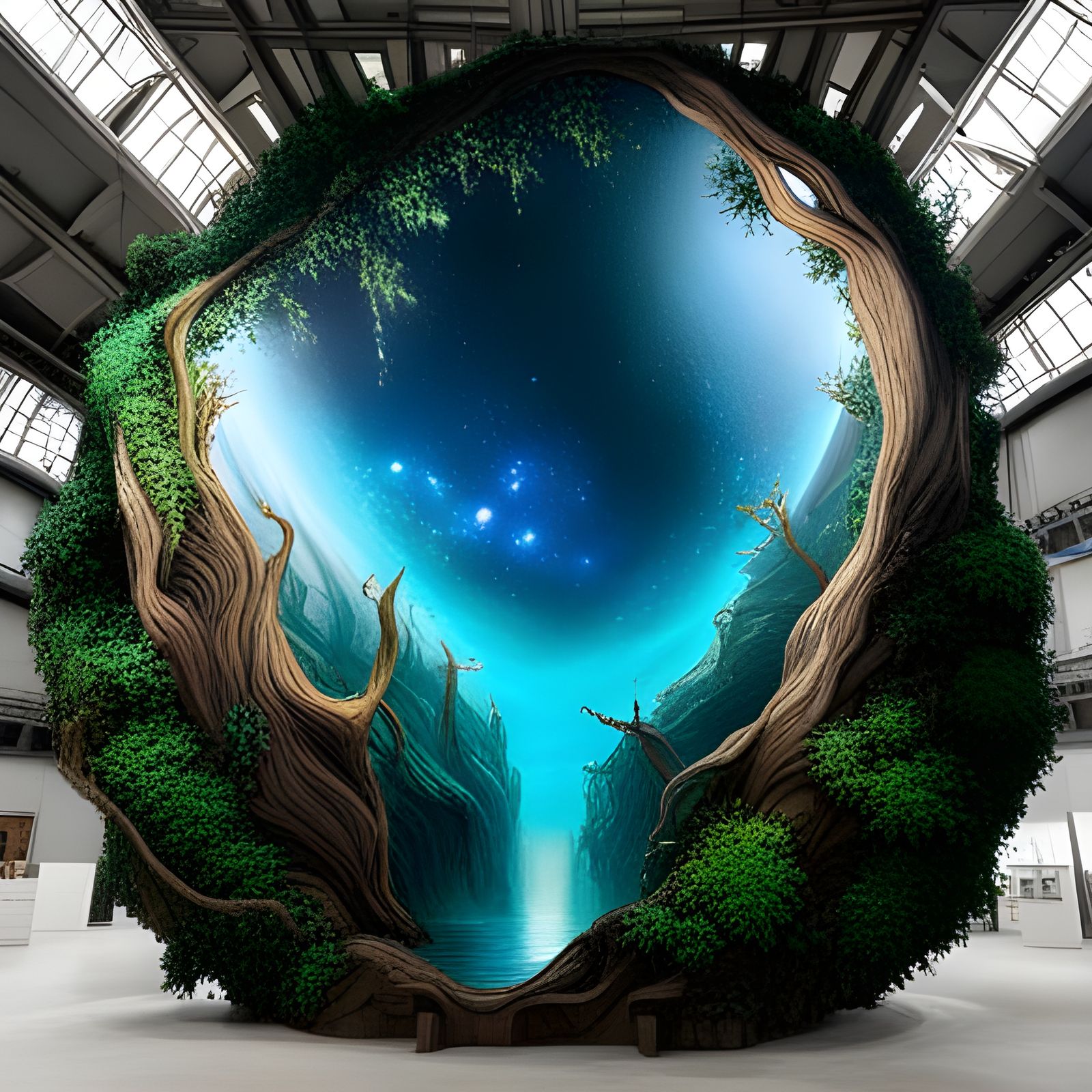 Unicorn Stardust Lagoon with Galaxy Stars