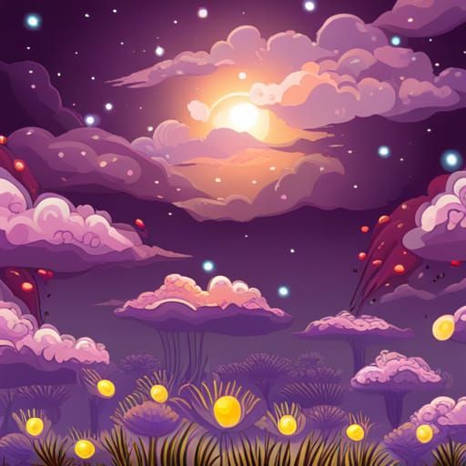 Gaia in Gouache Style Impressionist Masterpiece