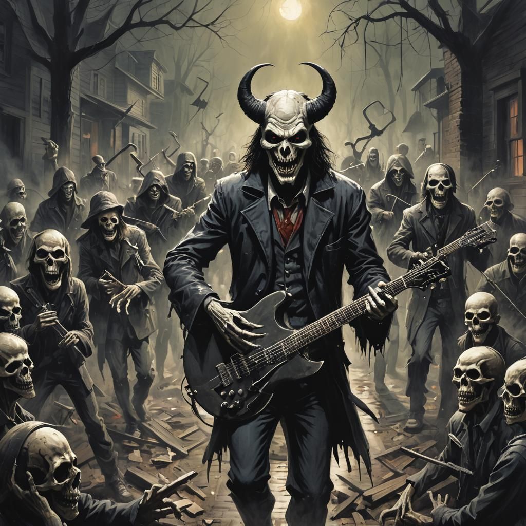 Sinister Music Inspired by Greg Rutkowski