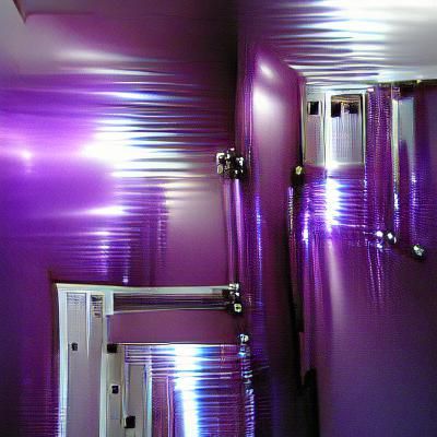 Symmetrical Mirror Image with Reflection Effect