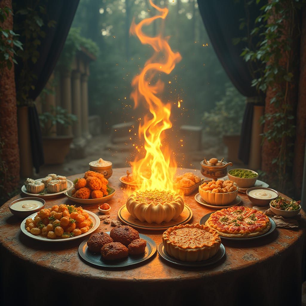 Global Cuisine Masters Unite in Mystical Feast