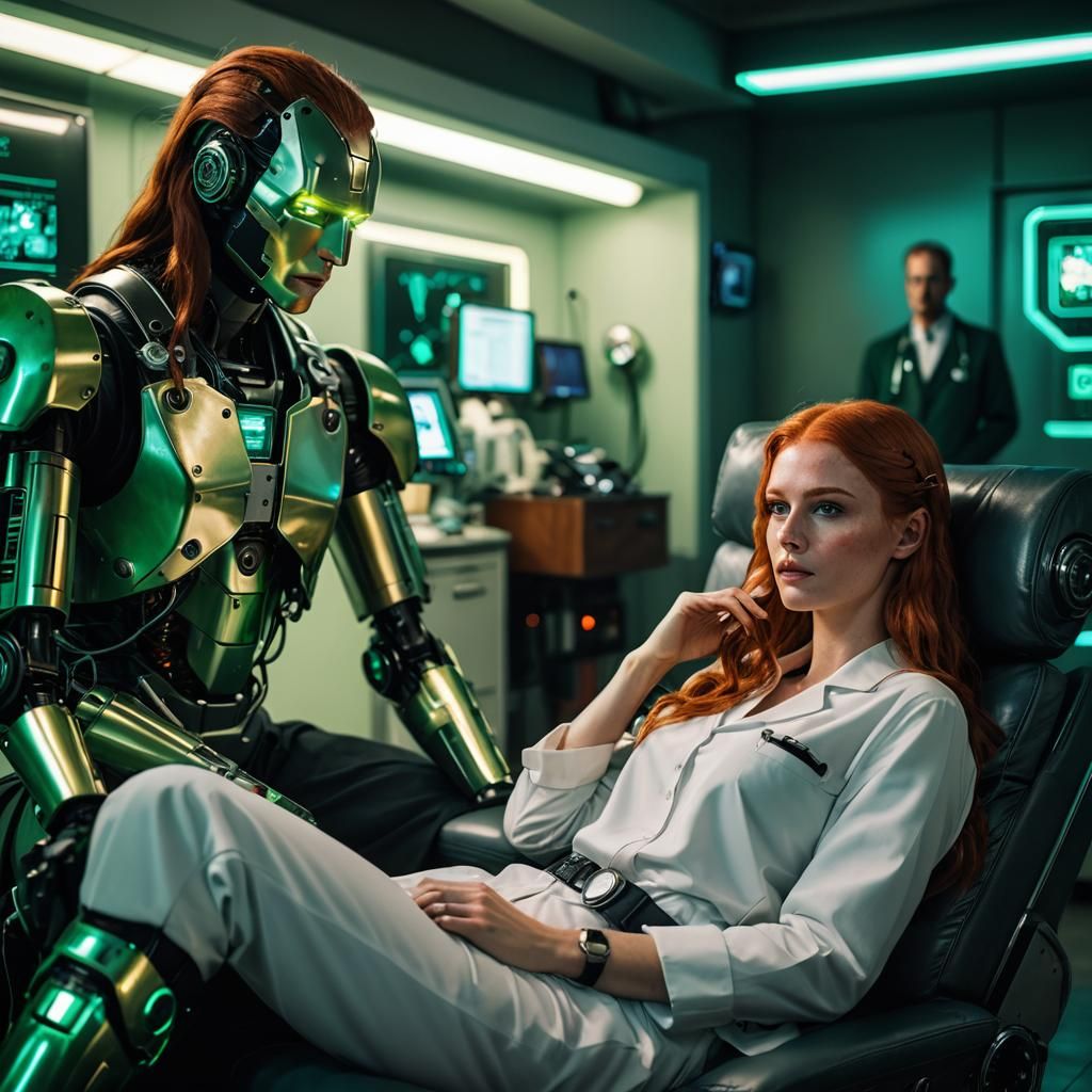 Cyberpunk Psychiatry: Robot Doctor and Patient