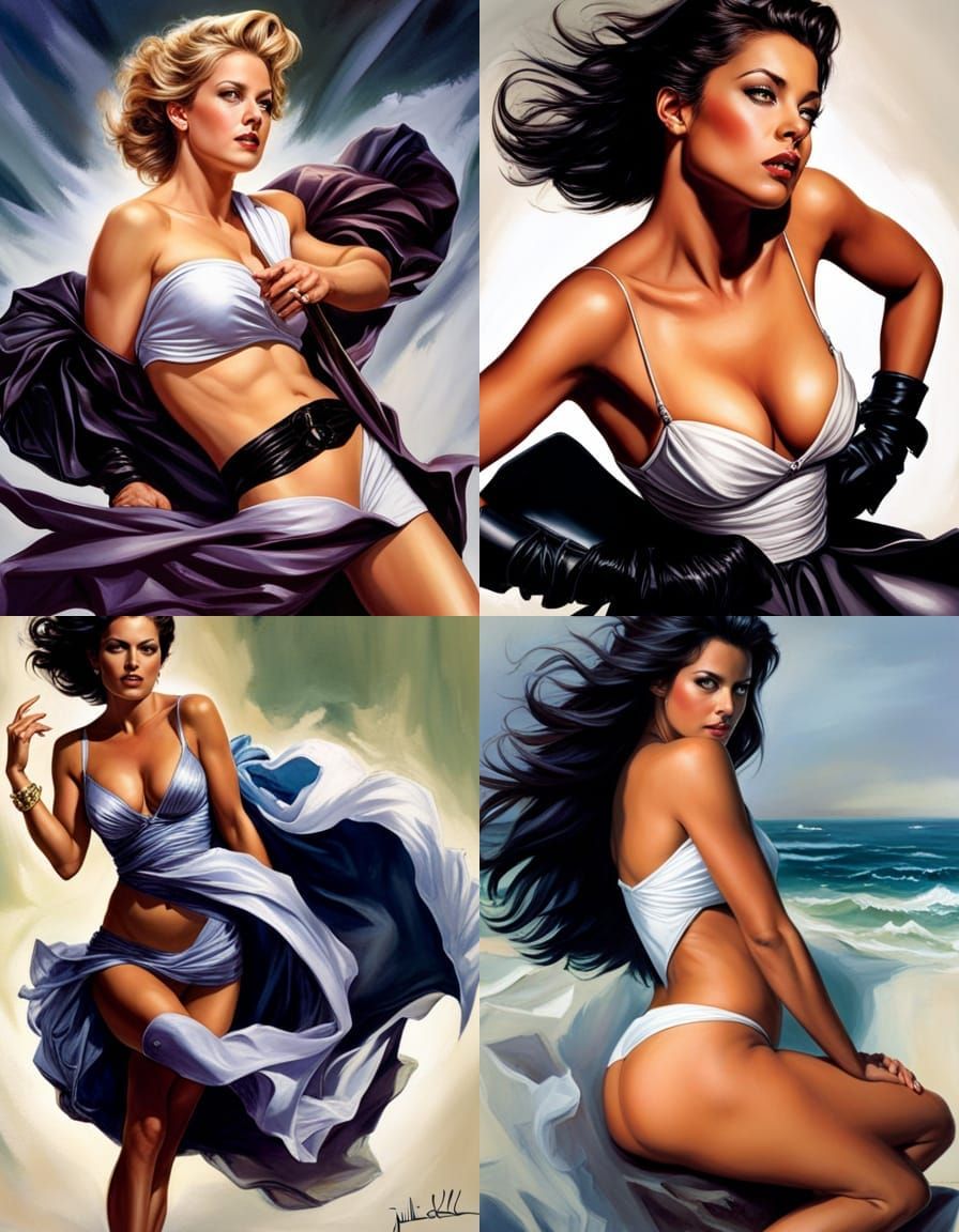 Heroic Fantasy Warrior in Digital Painting