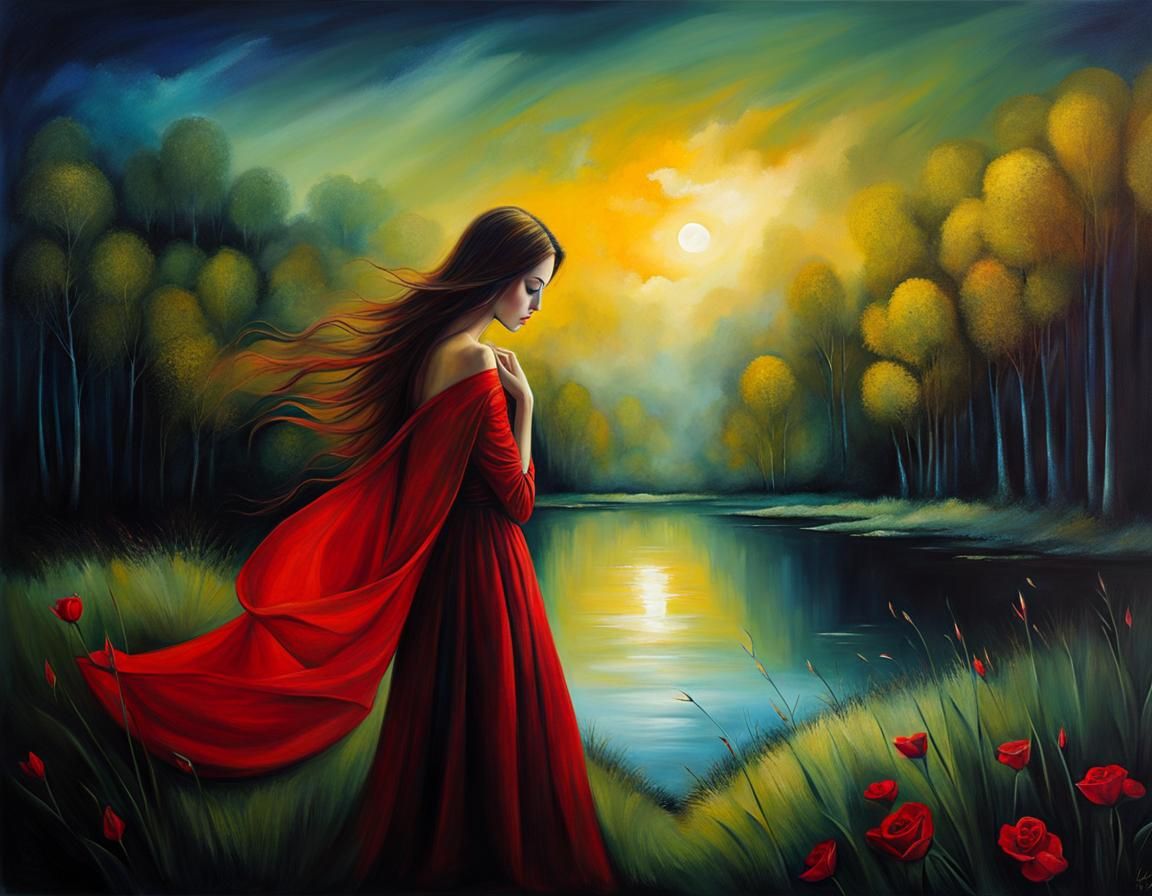 Evocative Solitude in Deserted Landscape