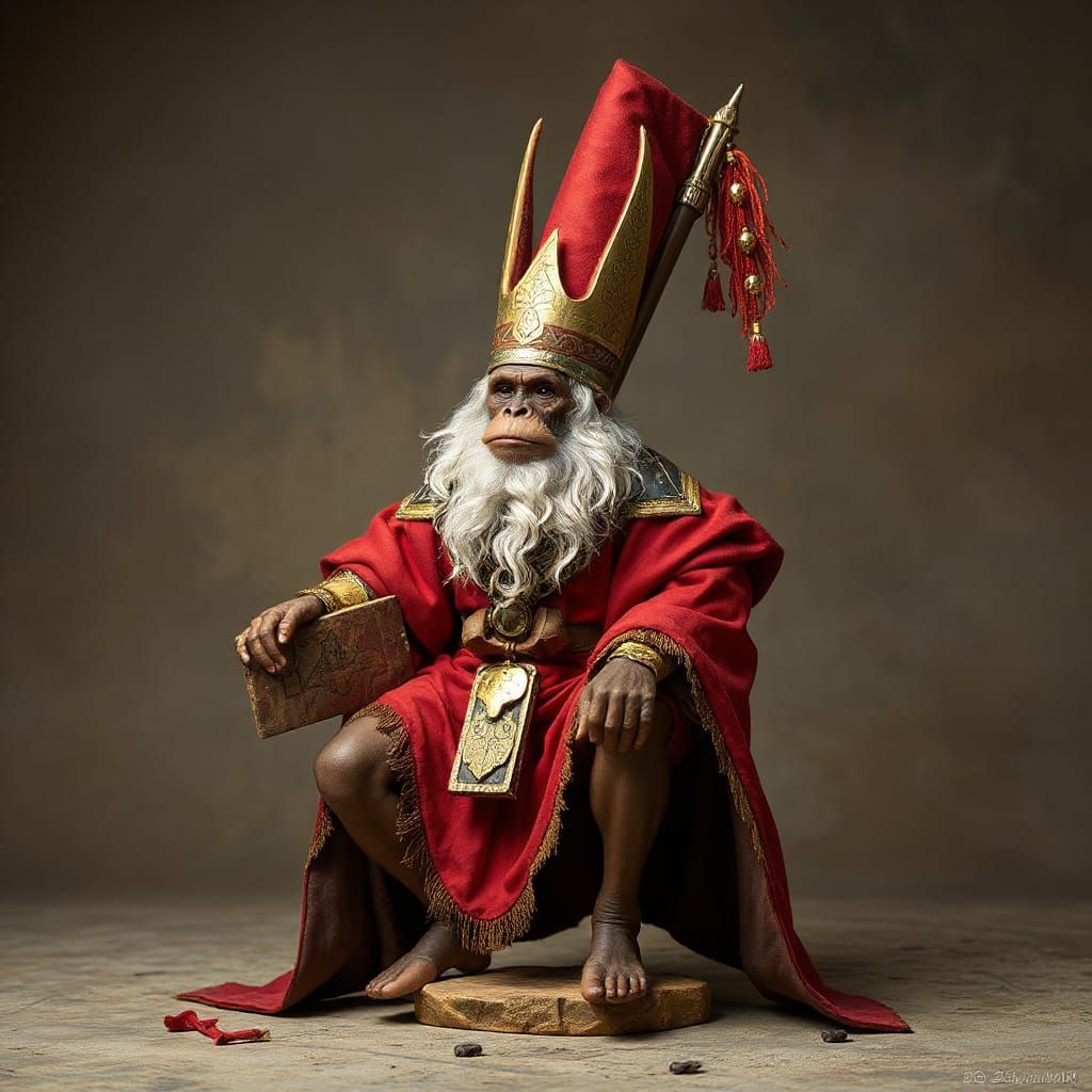 Labubu Force Majeure: AI Art Inspired by Greece Monkees