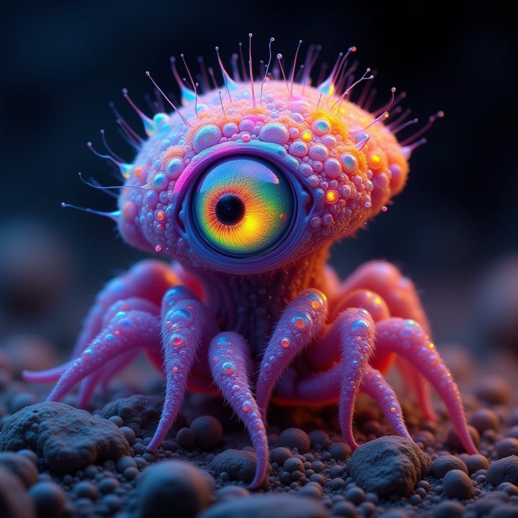 Cute Cybernetic Tredectipi with Thirteen Legs