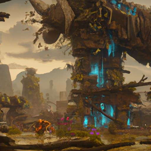 Post apocalyptic wonderland
