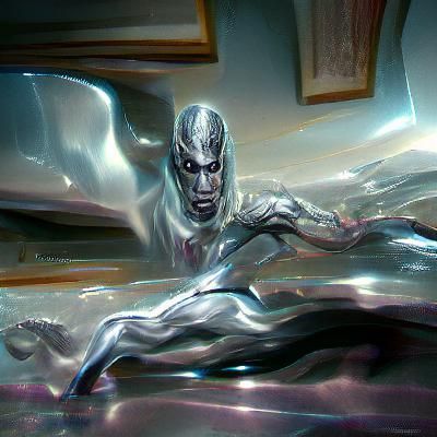 Sinister Silver Surfer Artwork