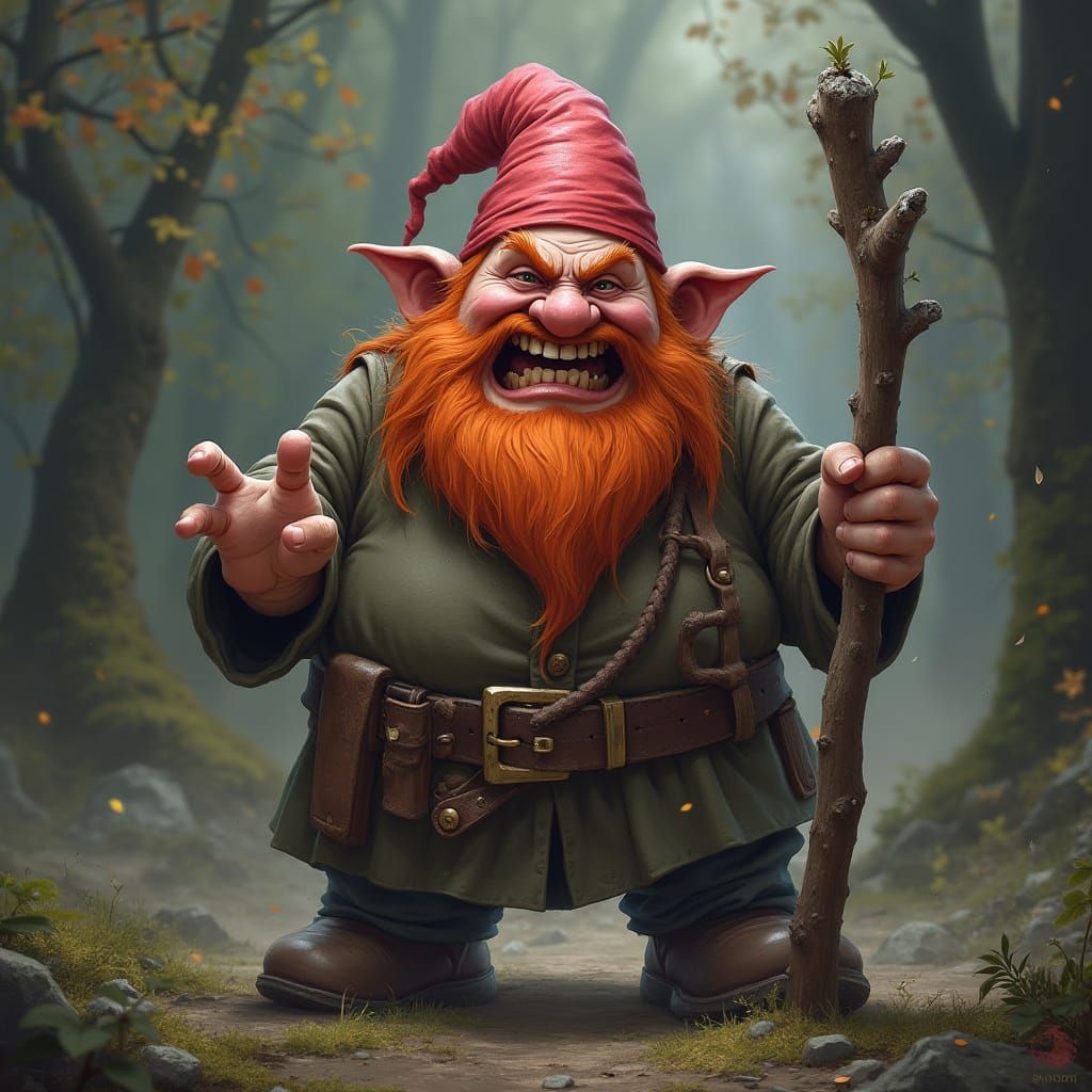 Angry large gnome 1