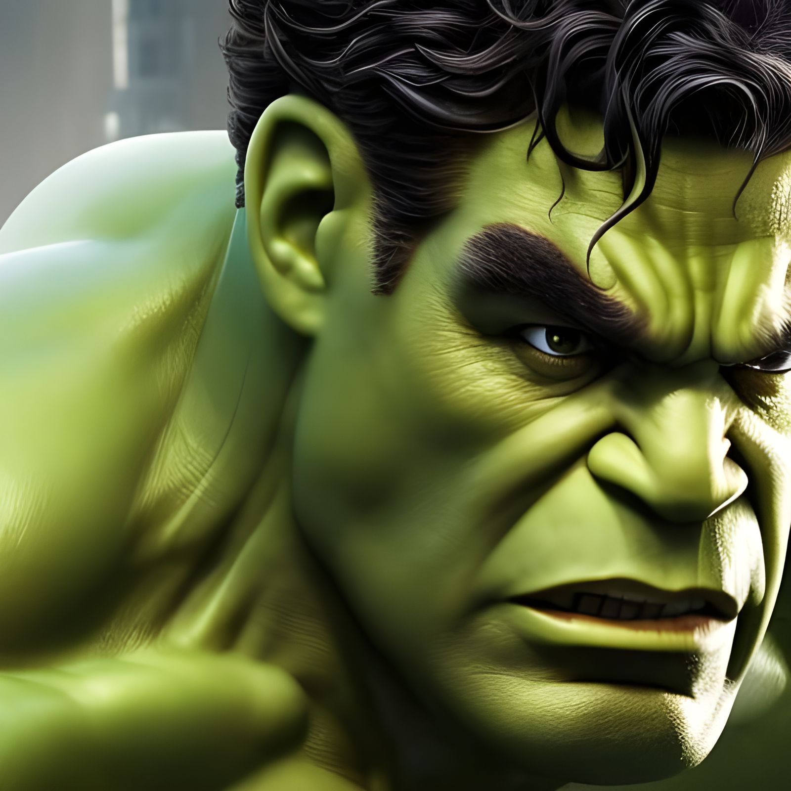 Mark Ruffalo as Hulk, by Lord Elboron