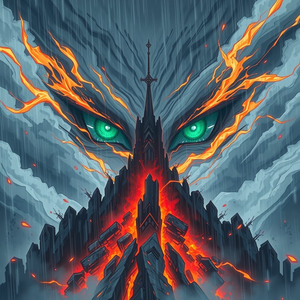 Elemental Powers Reflected in Shifting Eye Colors