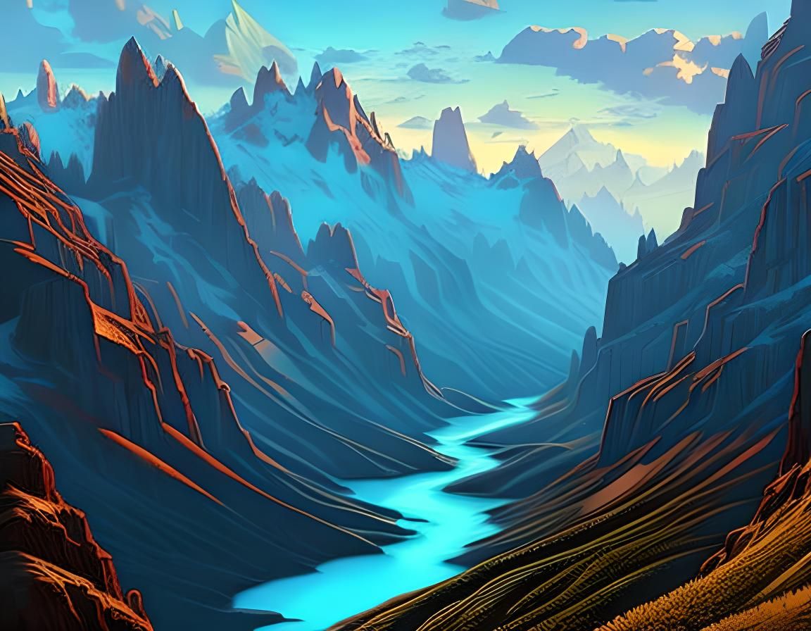 The River of No Return is Winding It's Way Through the Mount...