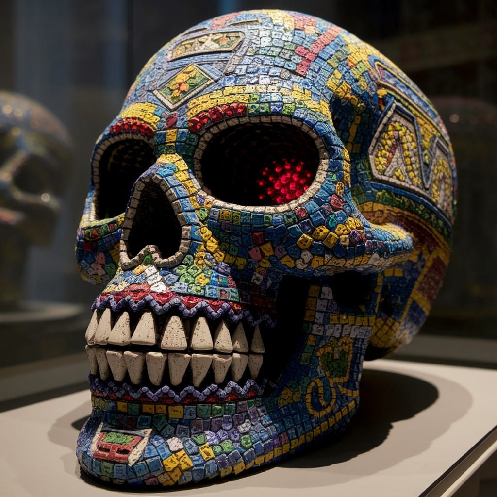 Mosaic Skull.#2