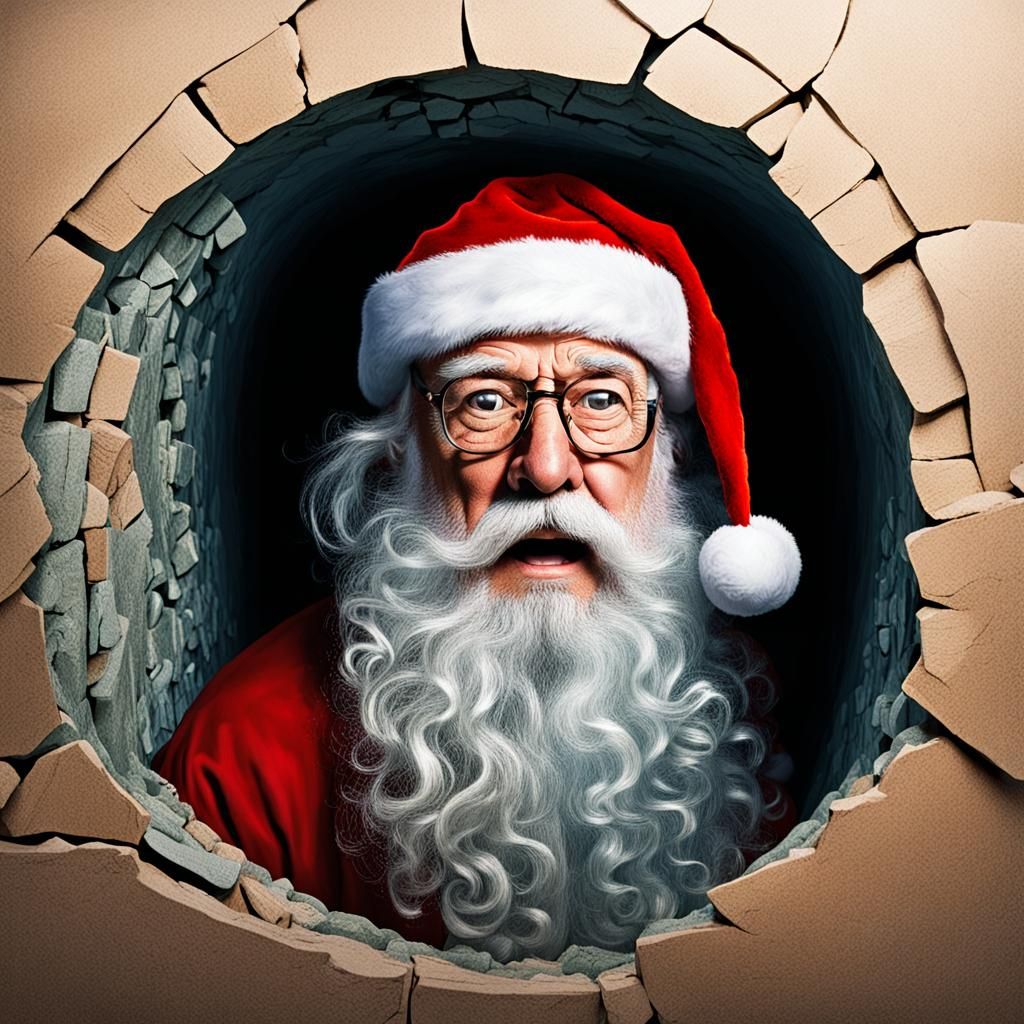 Santa Claustrophobic Panic
