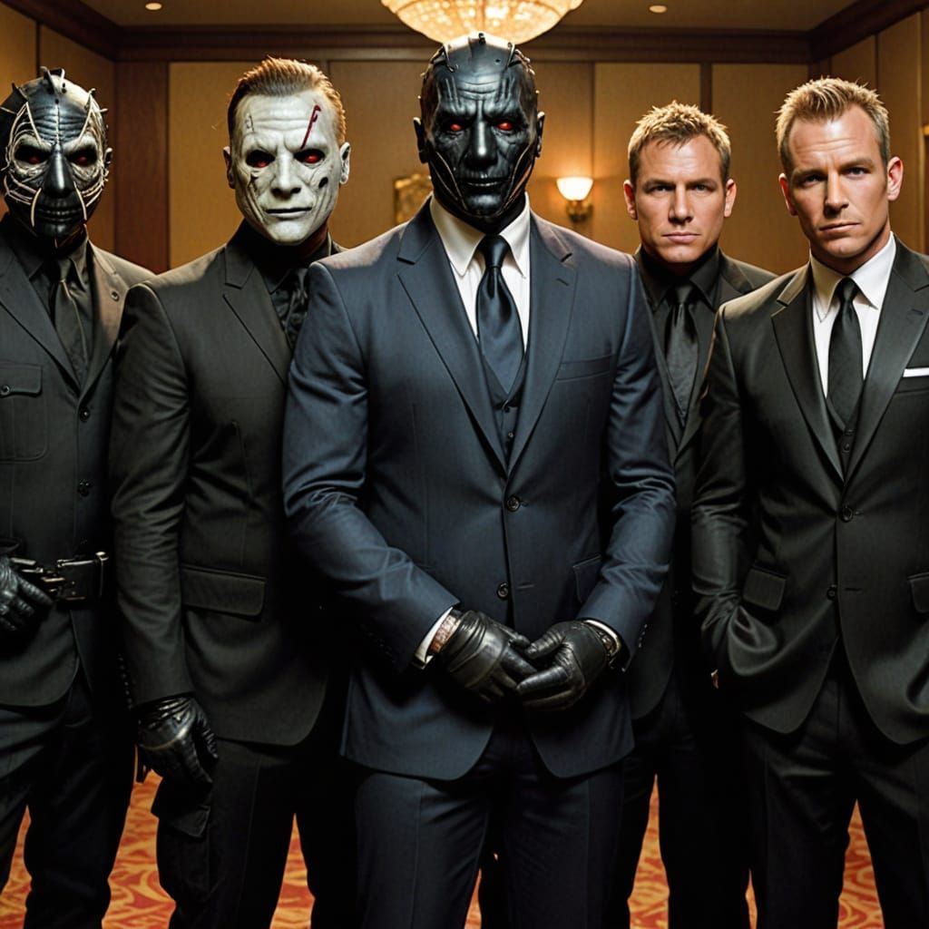 Slipknot Meets James Bond: A Fusion of Intrigue