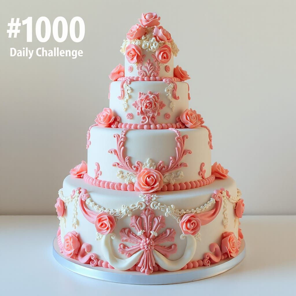 Majestic Cake Celebrates Milestone in Digital Art