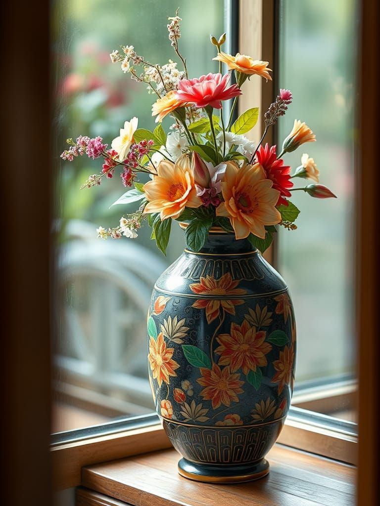 Lacquer and Wildflowers Through the Wrong End of Cameraphoni...