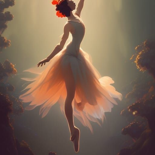 Studio Ghibli Ballerina Concept Art