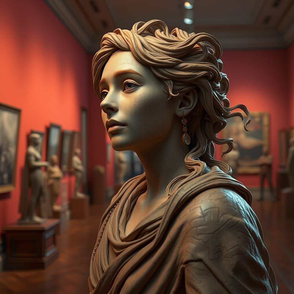 Surreal Museum of Clay Goddess