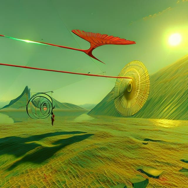 Surreal Sunshine Parallax in VRay Style