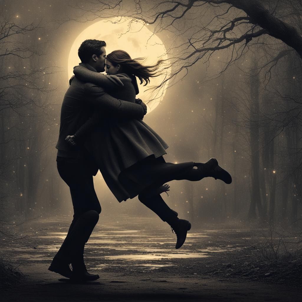 Man Carries Woman: A Tender Rescue