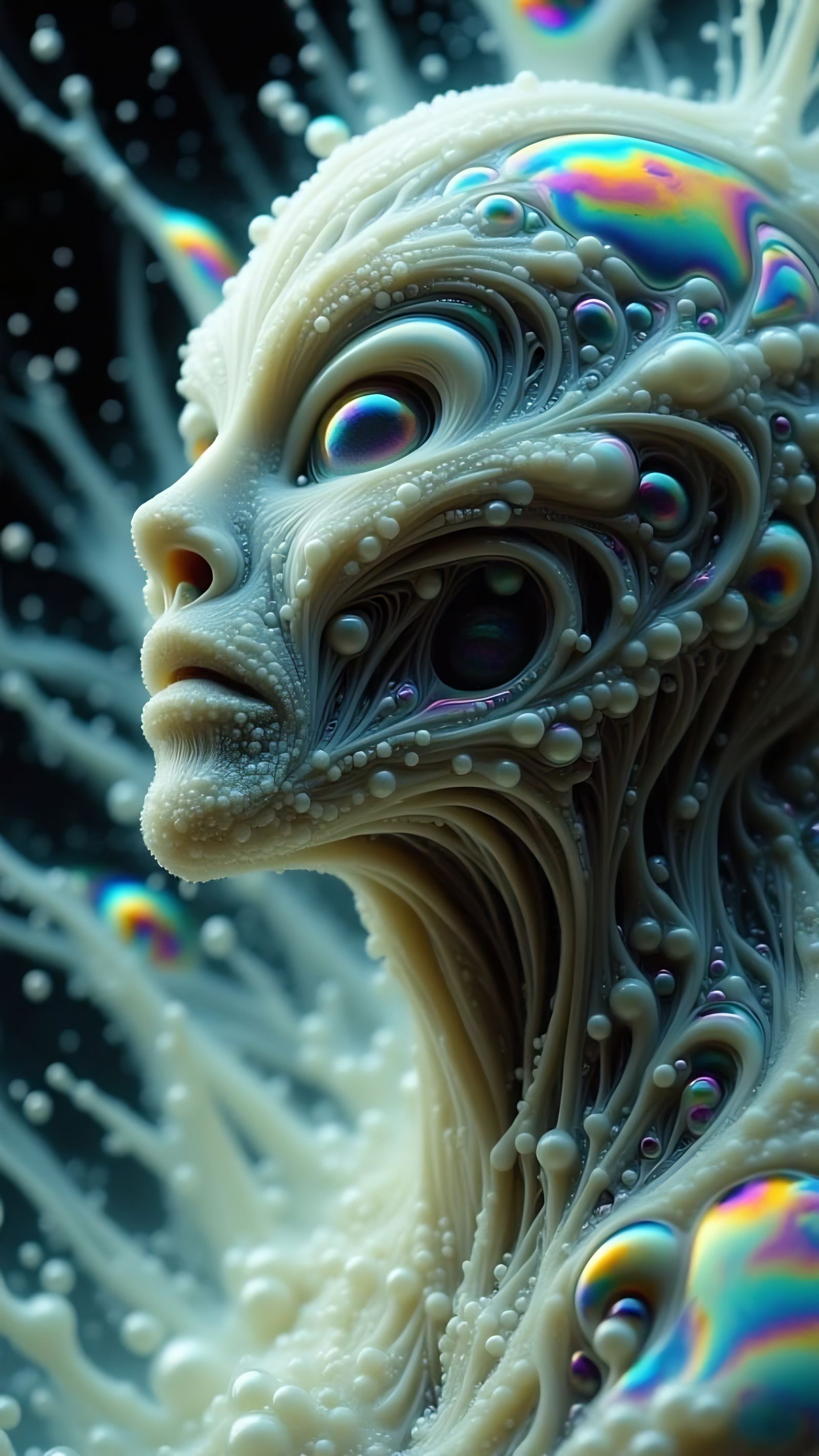 Surrealist Vortex of Liquid Darkness