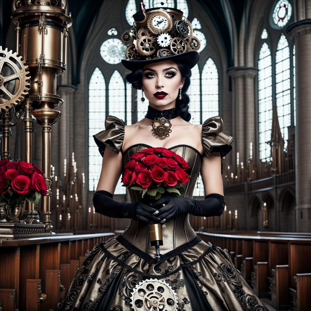Gothic Steampunk Bride