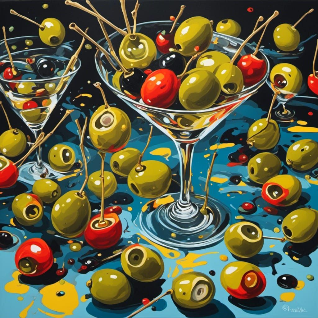 <lora:Olive Oil:1.0> Just Olives