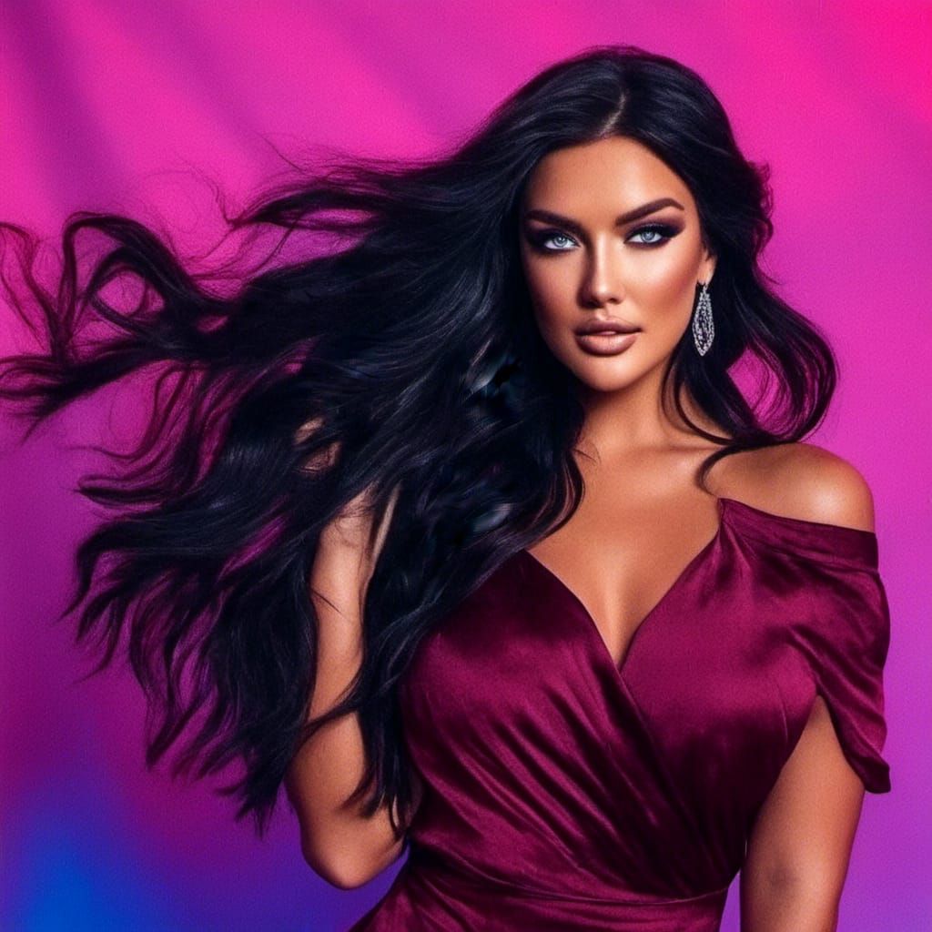 Kelsie Smeby In a Flamenco Dress