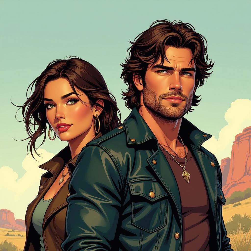 Wild Spirit Comic Book Art