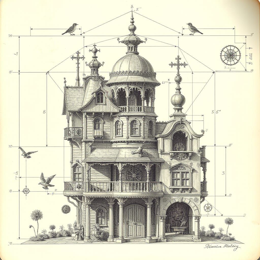 Schematics for a BirdMansion