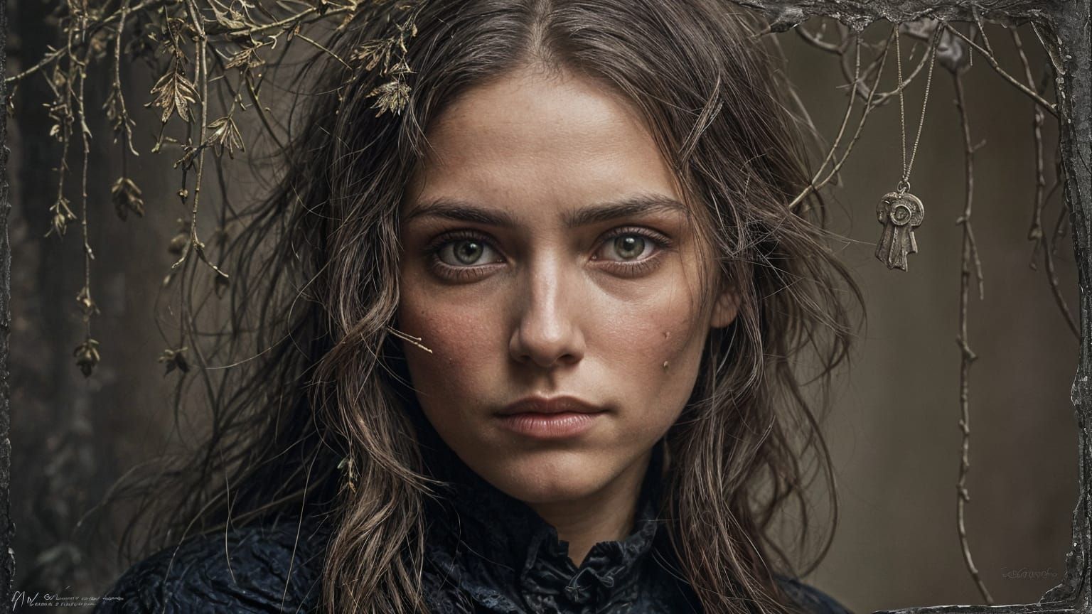 Gothic Gallows Scene Inspired by 19th Century Art