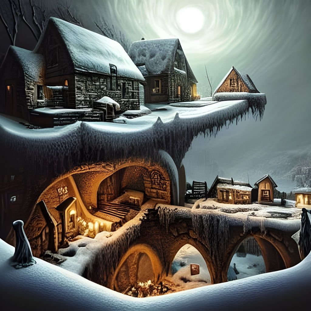 A witch protects this village